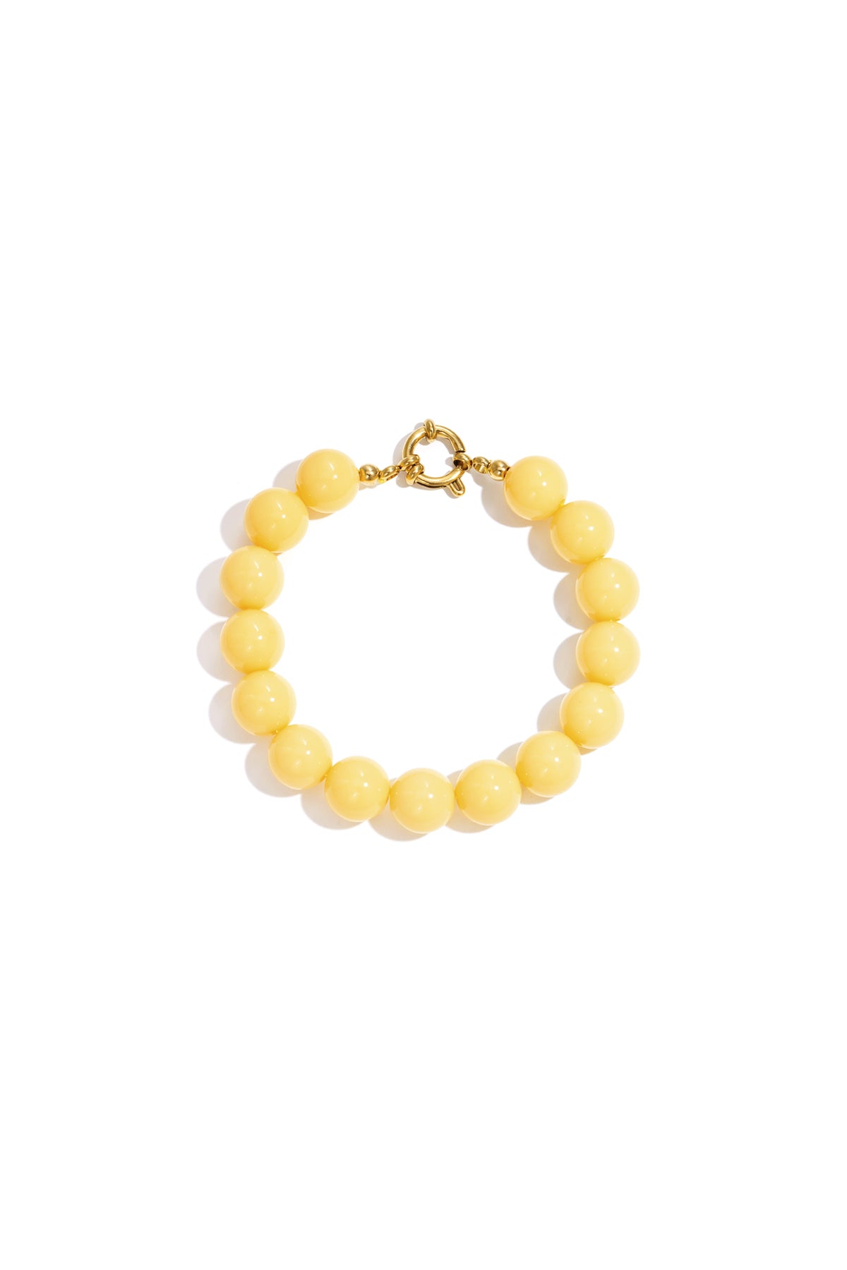Kralenarmband dames met glanzende kralen