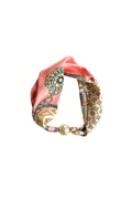 Roze Rosalie zomersjaal met bloemenprint