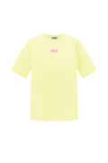 Katoen Gebreide Vrouwen T-shirt Casual Letters