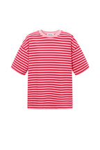 Kleurrijk gestreept T-shirt dames voor zomer en weekend