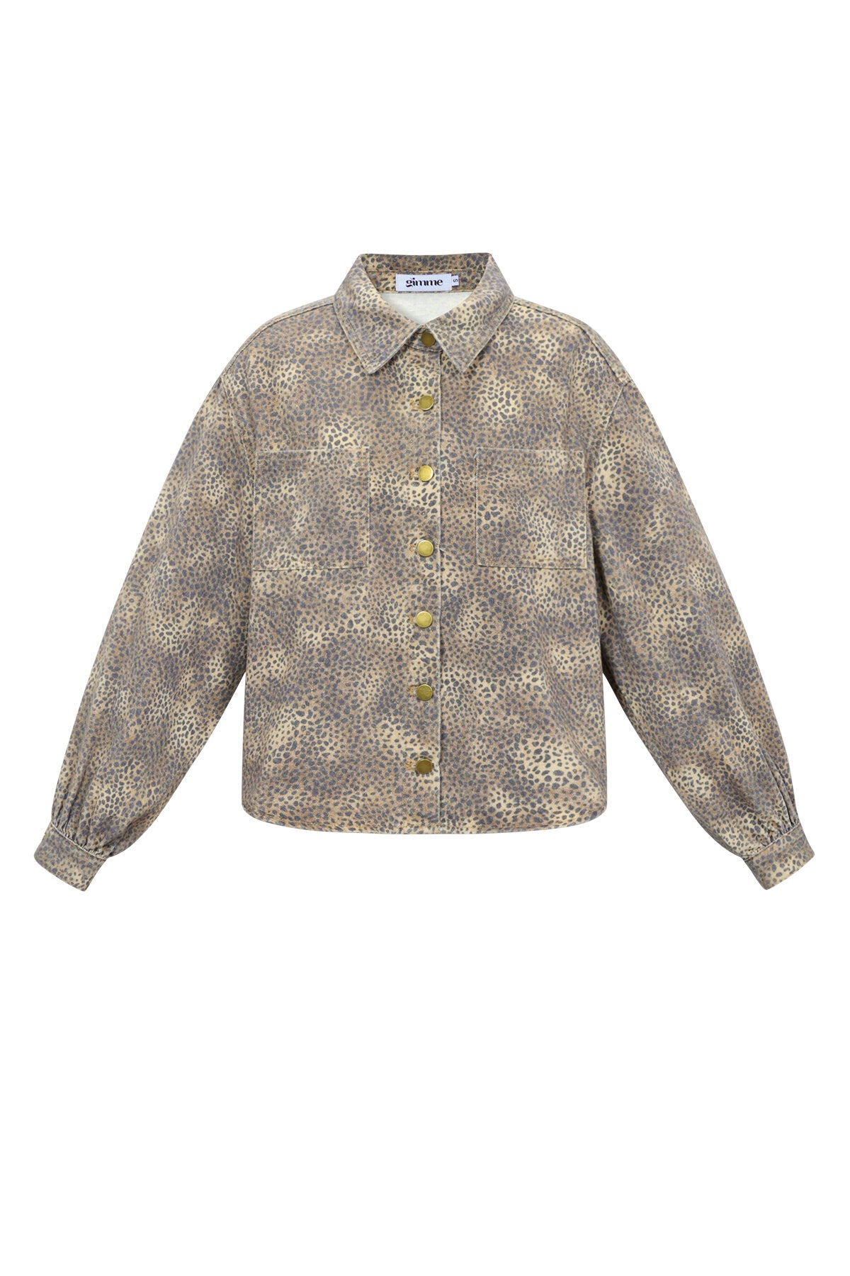 de cowgirl & dol op luipaardprint jeans