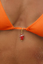 Hars sieradenbedeltjes met fruitmotief, casual, alledaagse, eenvoudige serie, damessieraden