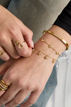 Armband met vallende sterretjes