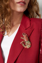 Garnalen Broche - Multi