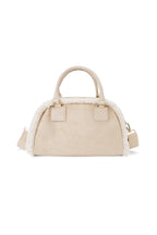 Mabel teddy schoudertas in beige, bruin of zwart | Zia Dee