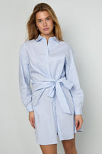 Blousejurk met knoop