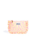Speelse beauty pouch met ruches
