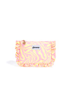 Speelse beauty pouch met ruches