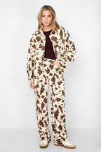 de cowgirl & dol op luipaardprint jeans