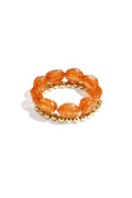 Armbandenset met chunky kralen