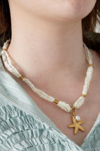 Zeester & Parel Ketting