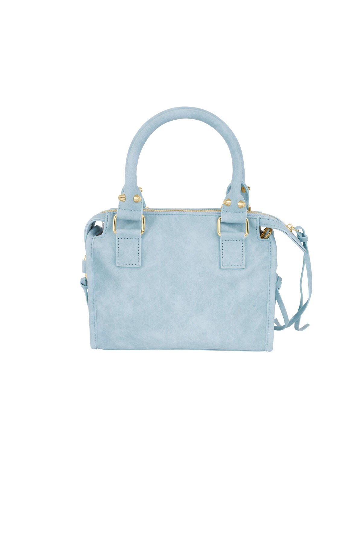Sienna schoudertas met franjes in blauw | Zia Dee
