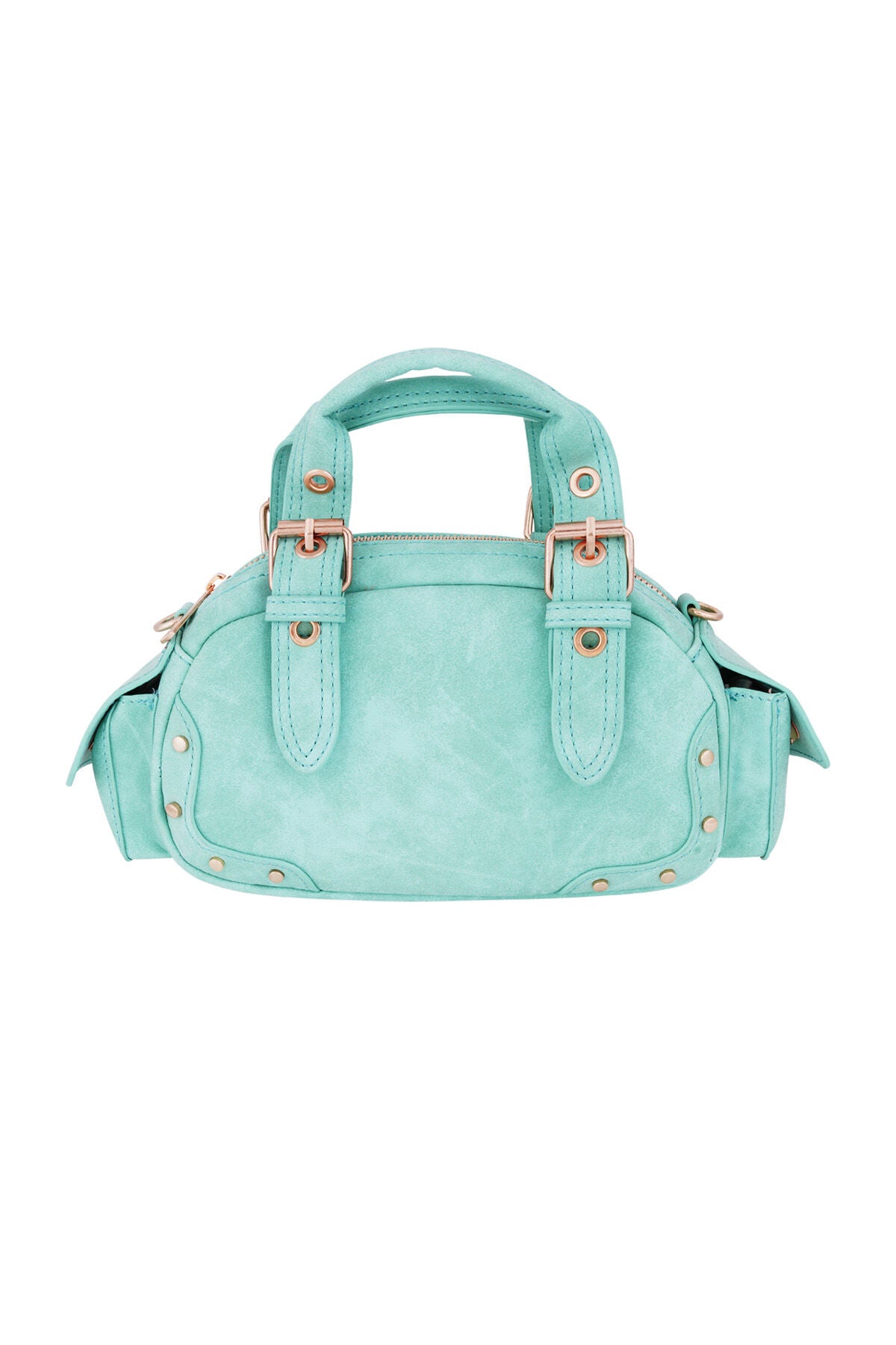 Mila kleurrijke schoudertas in blauw, roze of mint | Zia Dee