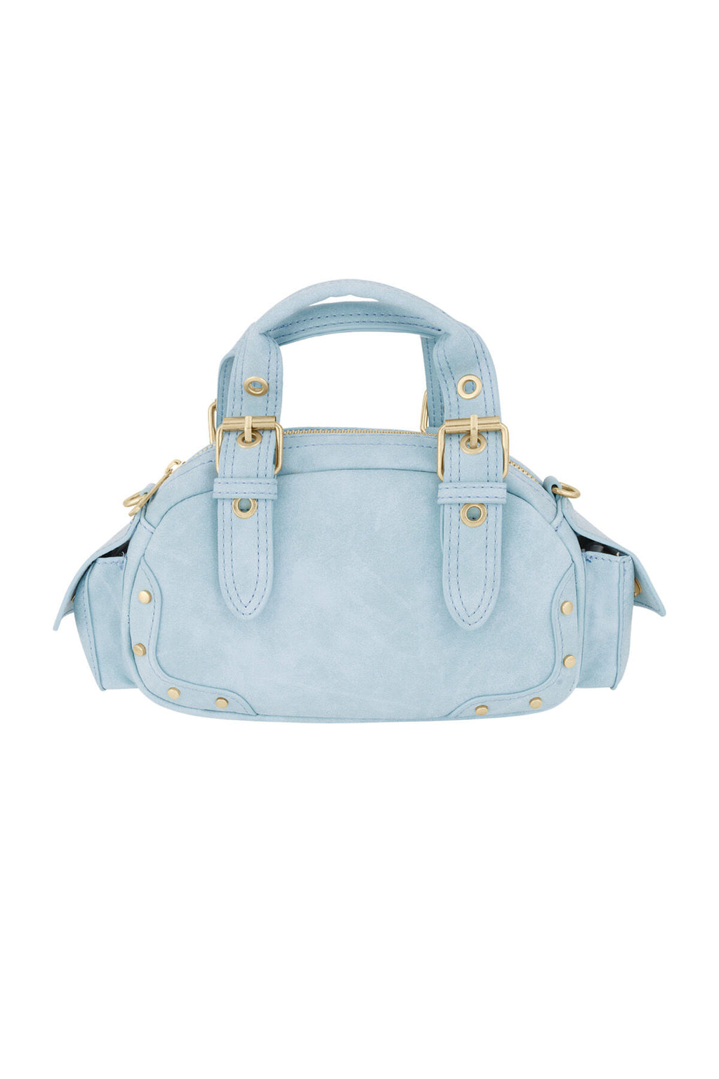 Mila kleurrijke schoudertas in blauw, roze of mint | Zia Dee