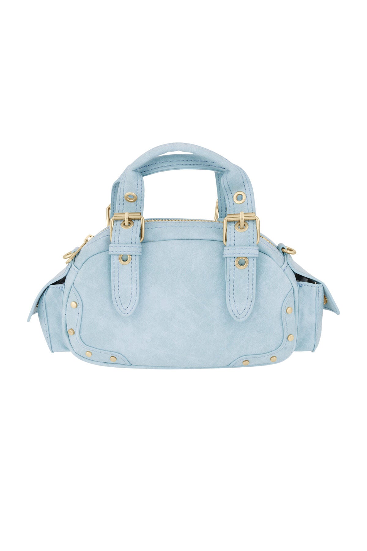 Mila kleurrijke schoudertas in blauw, roze of mint | Zia Dee