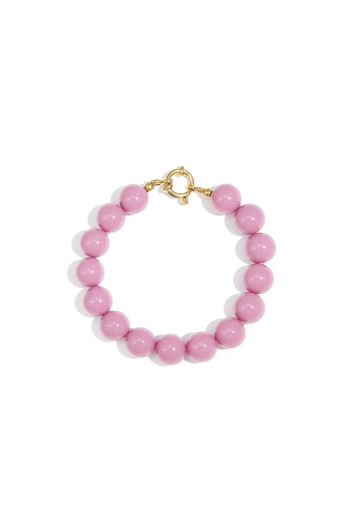 Kleurrijke armband dames met ronde kralen