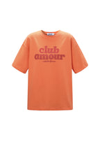 T-shirt dames Club Amour met tekstprint