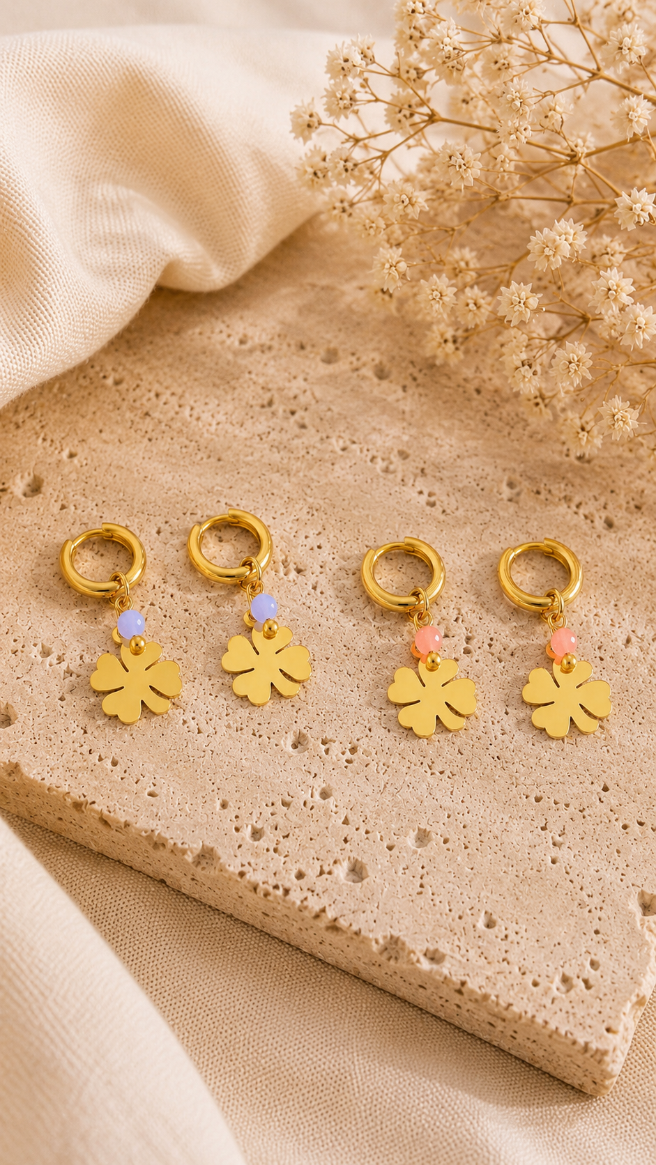 Lucky charm earrings