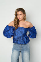 Elegante Lovergirl dames top met korte mouwen