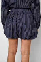 Woven Cotton Vrouwen Shorts Casual Stripes