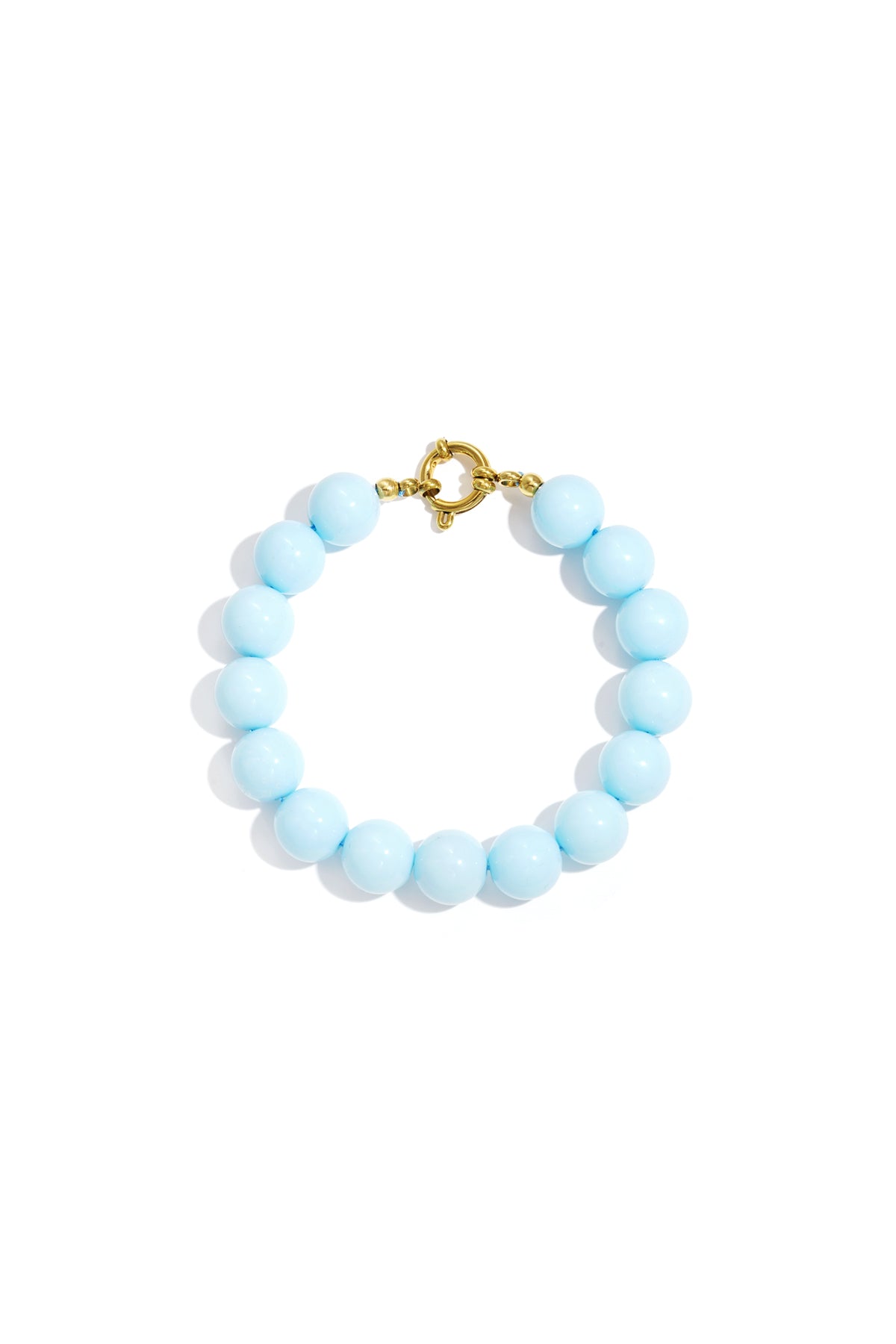 Kleurrijke dames armband met trendy kralen