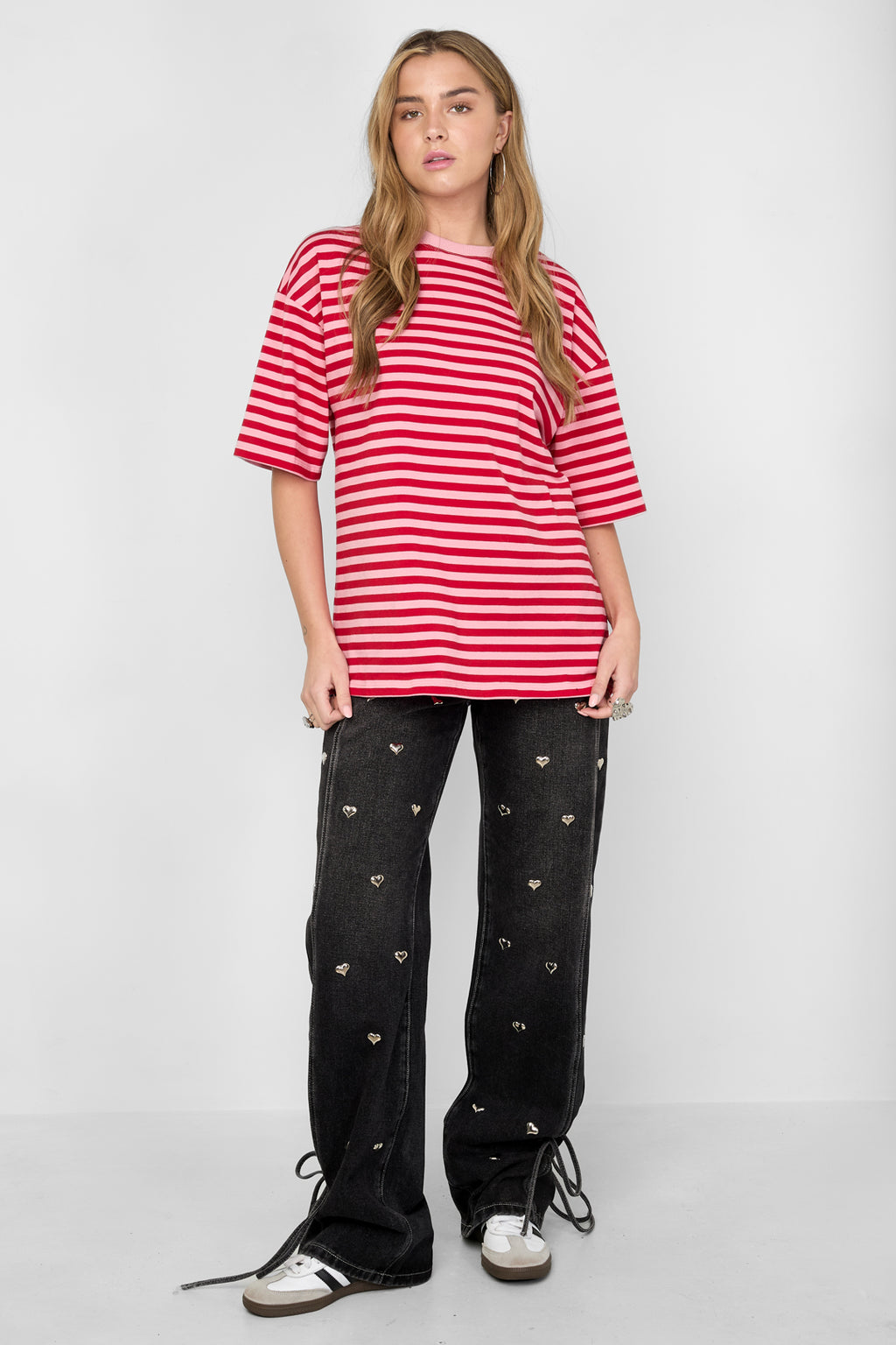 Gestreept T-shirt dames voor casual outfits