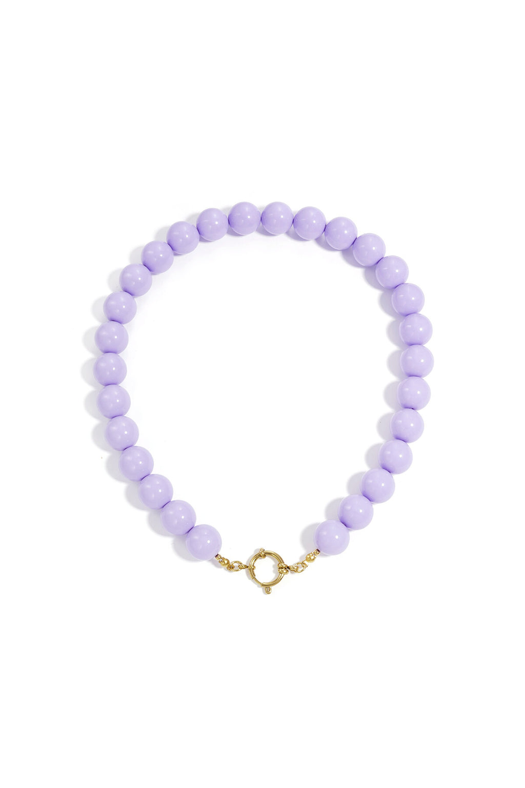 Hars kralen kettingen kralen casual dagelijks eenvoudig serie dames sieraden-15mm