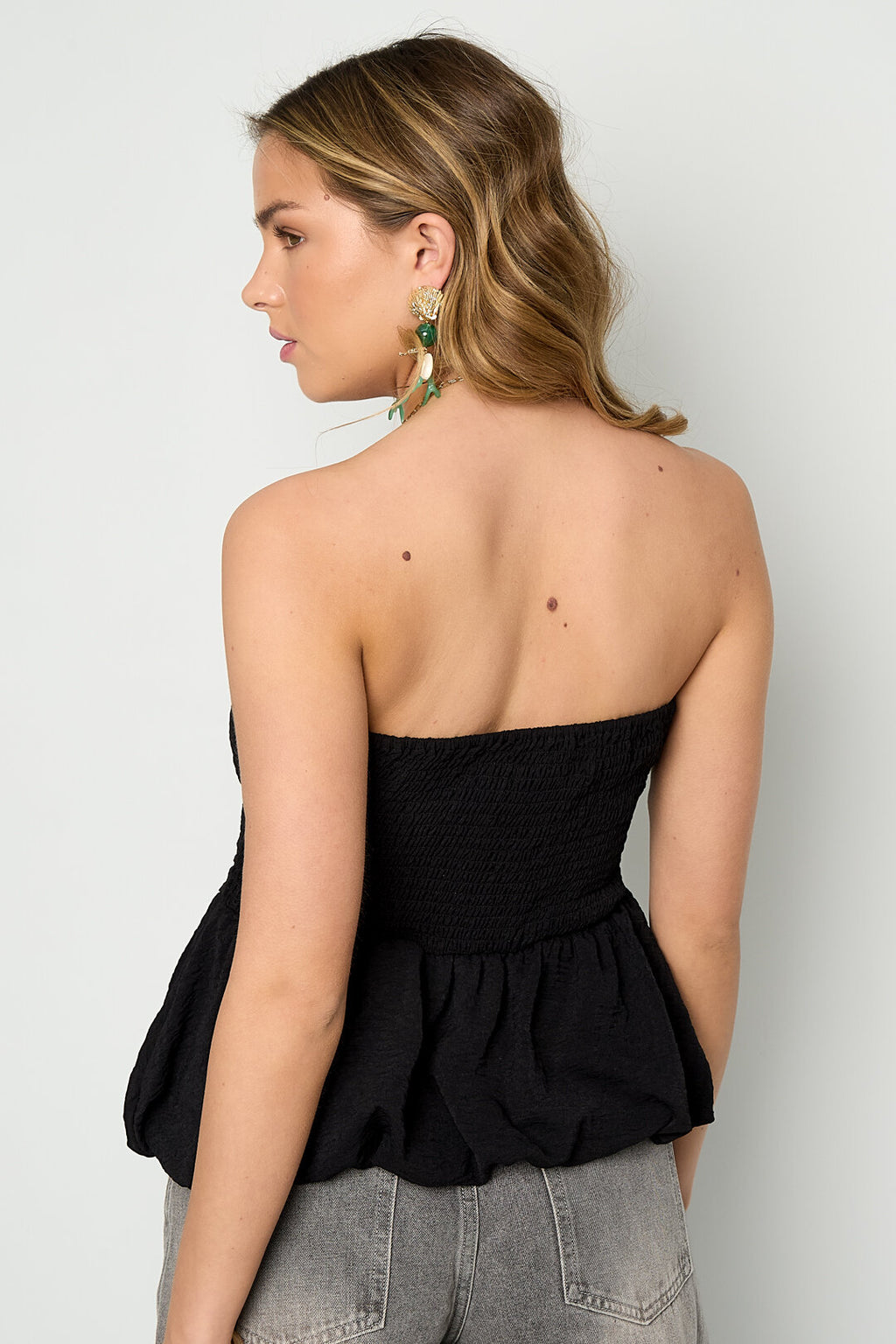 Zomerse off shoulder top voor dames met elegante look