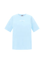 Katoen Gebreide Vrouwen T-shirt Casual Letters