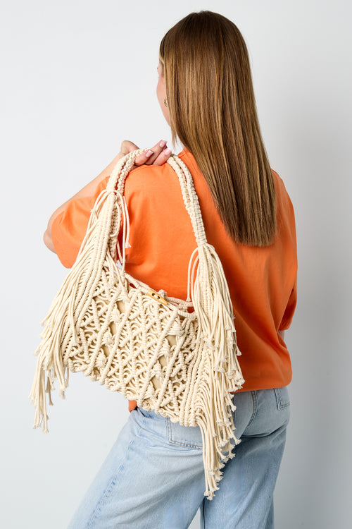 Strandtassen Effen Kleur Vakantie Katoen Vakantie/Strandaccessoires